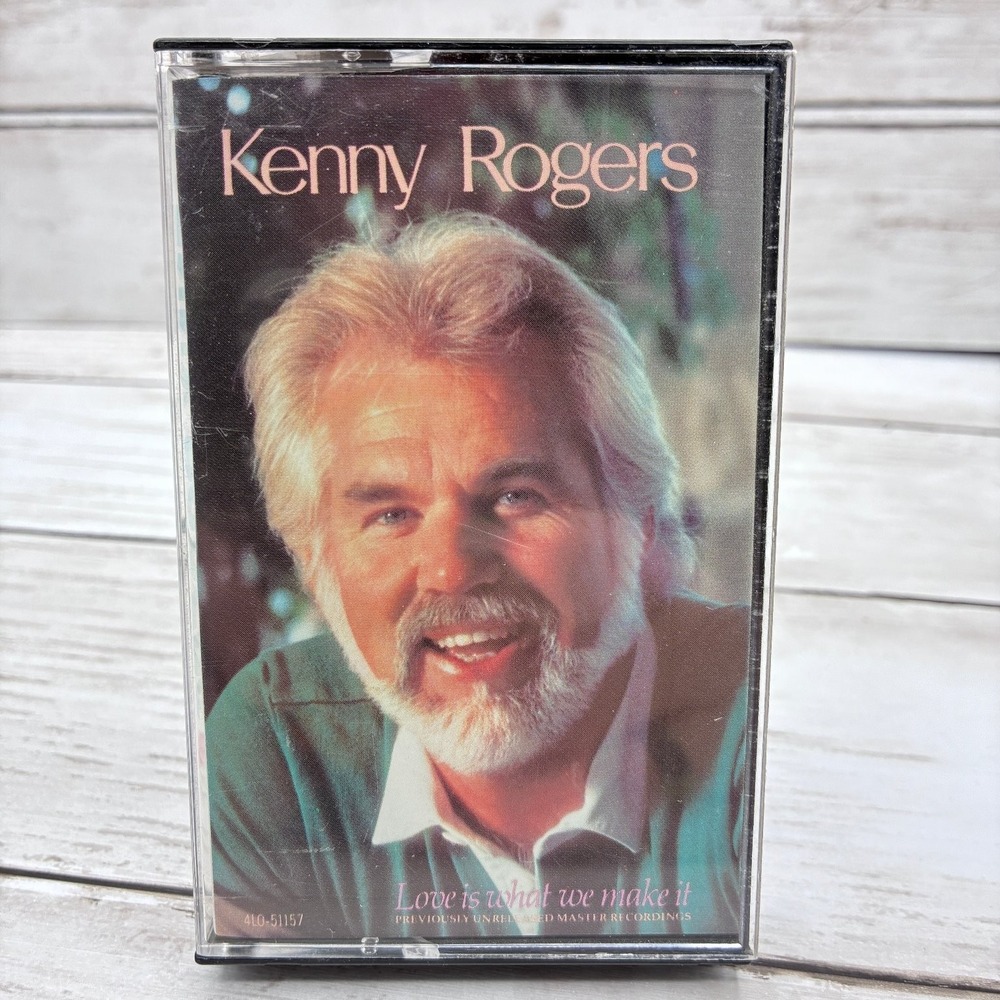 Kenny Rogers Love Is What We Make It Cassette 1985 Liberty Records
